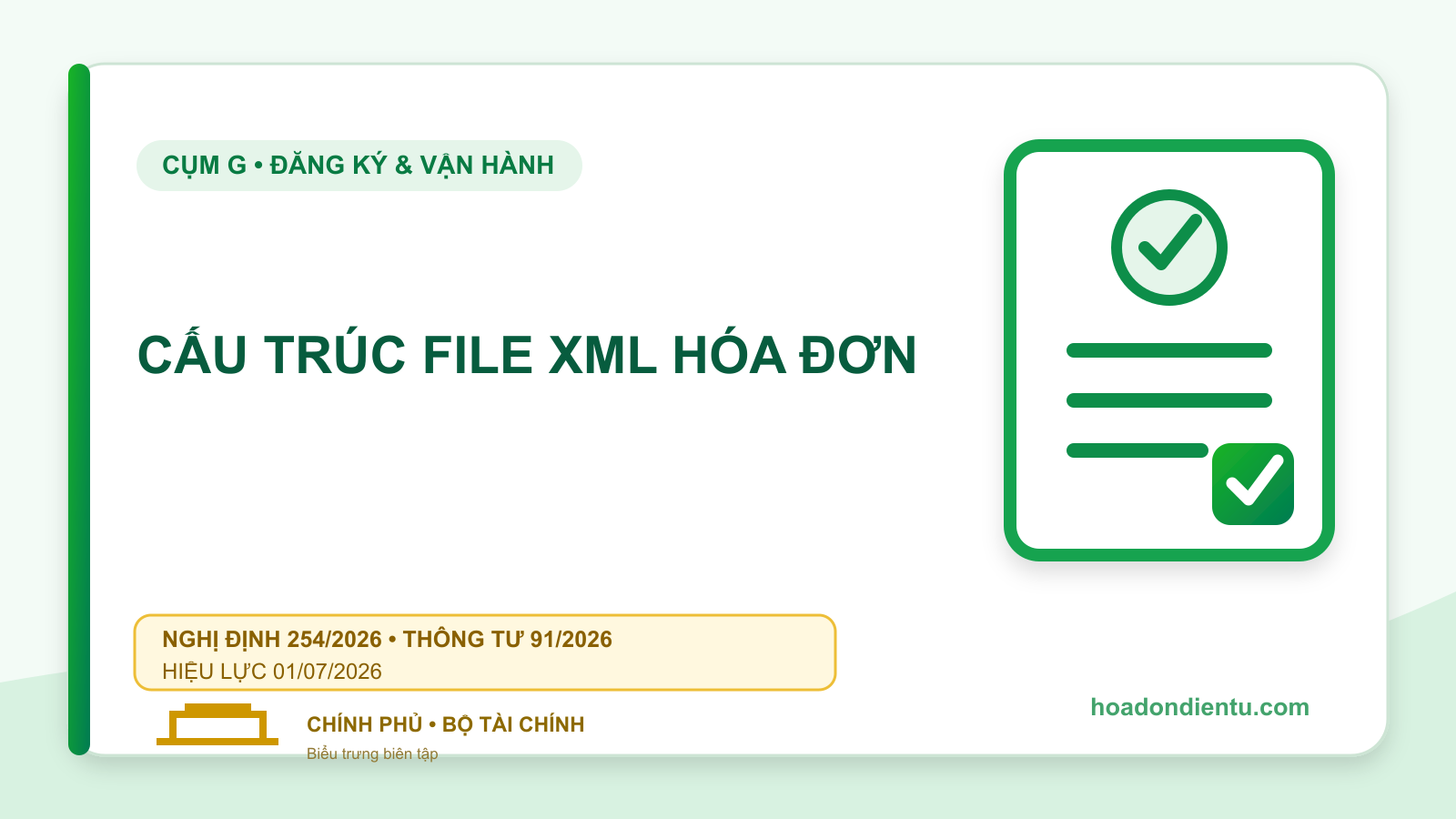 Cấu trúc file XML hóa đơn điện tử: Thành phần và cách kiểm tra