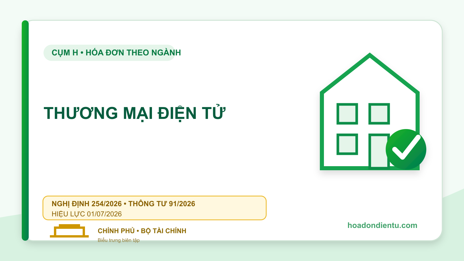 Hóa đơn thương mại điện tử: Sàn, người bán và phí dịch vụ