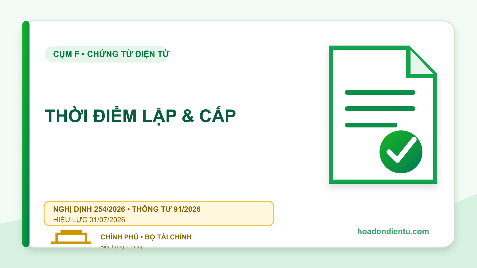 Thời điểm lập và cấp chứng từ khấu trừ thuế TNCN năm 2026