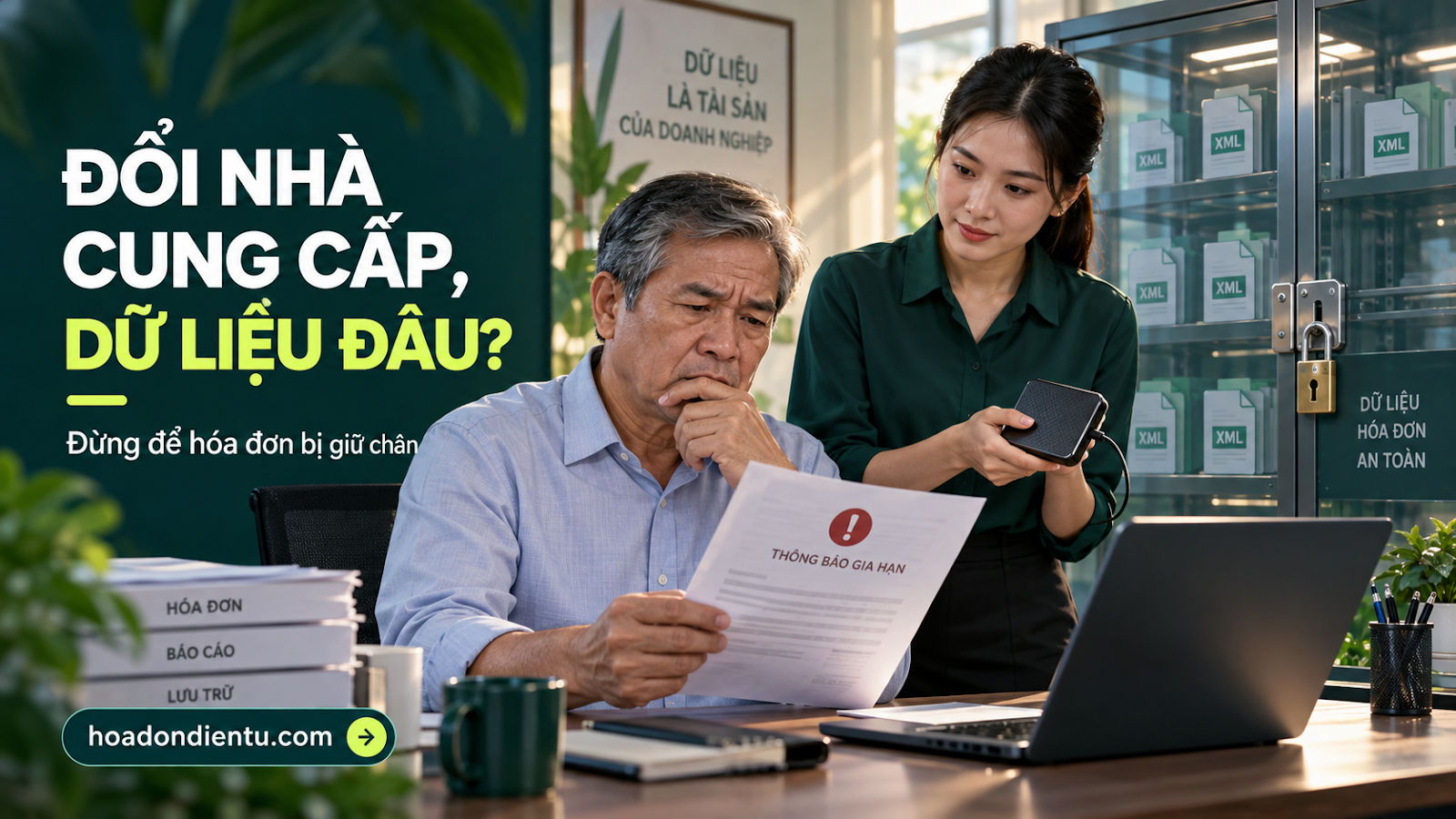 Đổi nhà cung cấp, dữ liệu đâu? — đừng để hóa đơn bị giữ chân