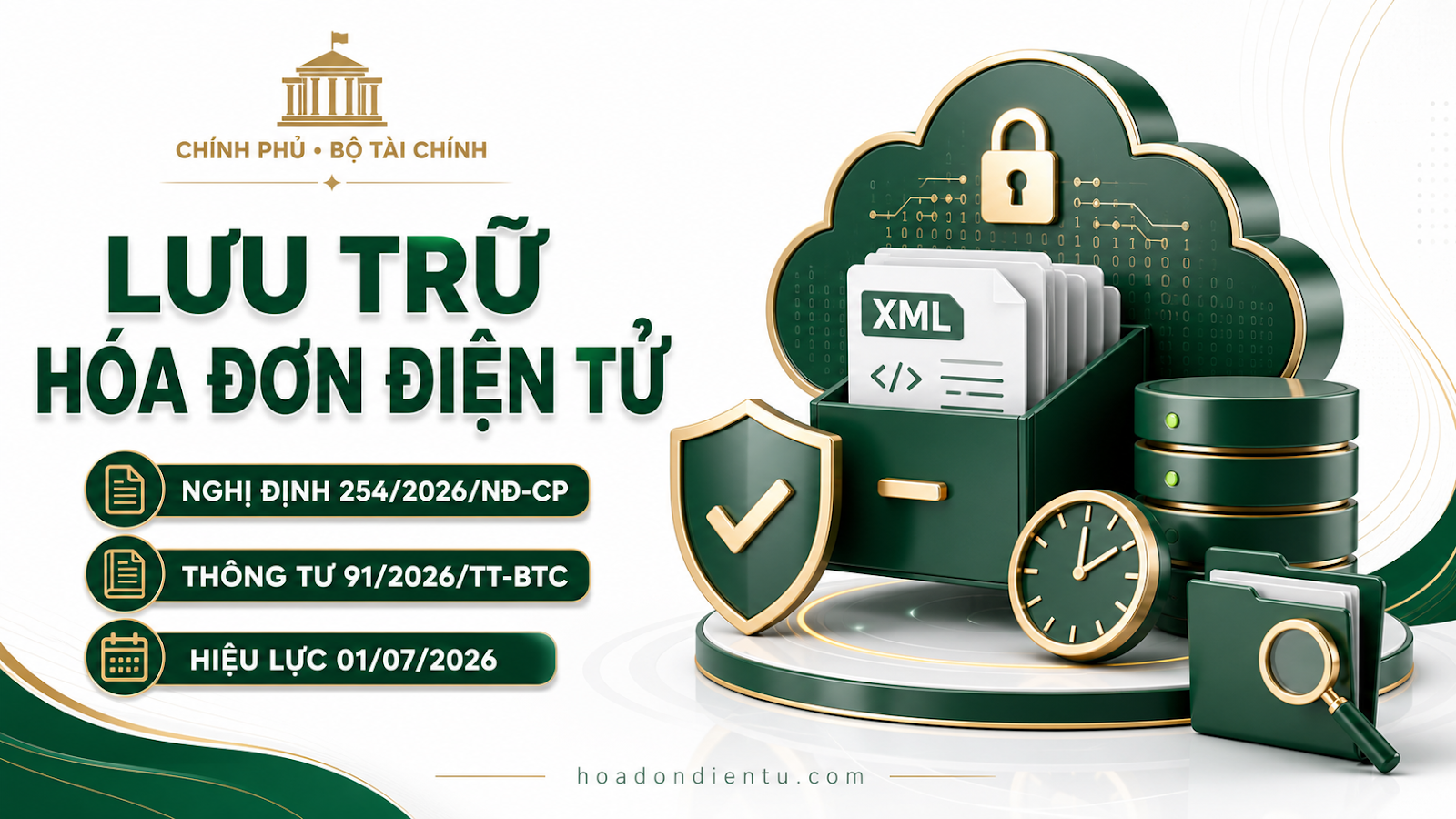 Lưu trữ hóa đơn điện tử bao lâu và lưu thế nào an toàn?