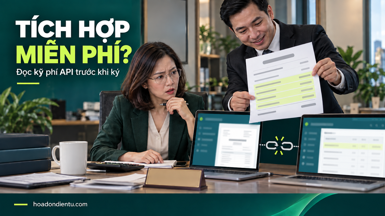 Tích hợp miễn phí? — đọc kỹ phí API trước khi ký