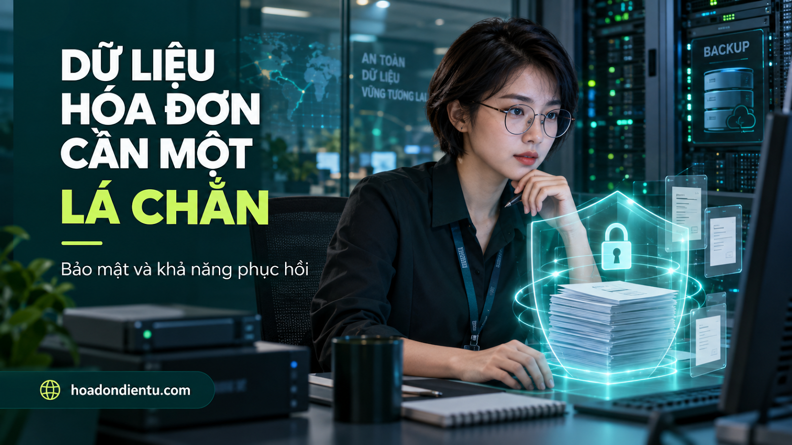Dữ liệu hóa đơn cần một lá chắn — bảo mật và khả năng phục hồi