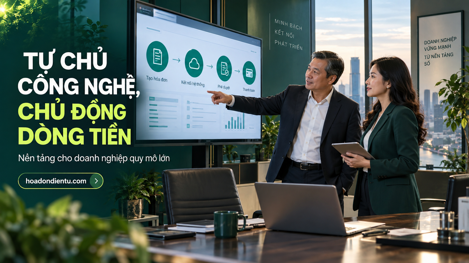 Tự chủ công nghệ, chủ động dòng tiền — nền tảng cho doanh nghiệp quy mô lớn