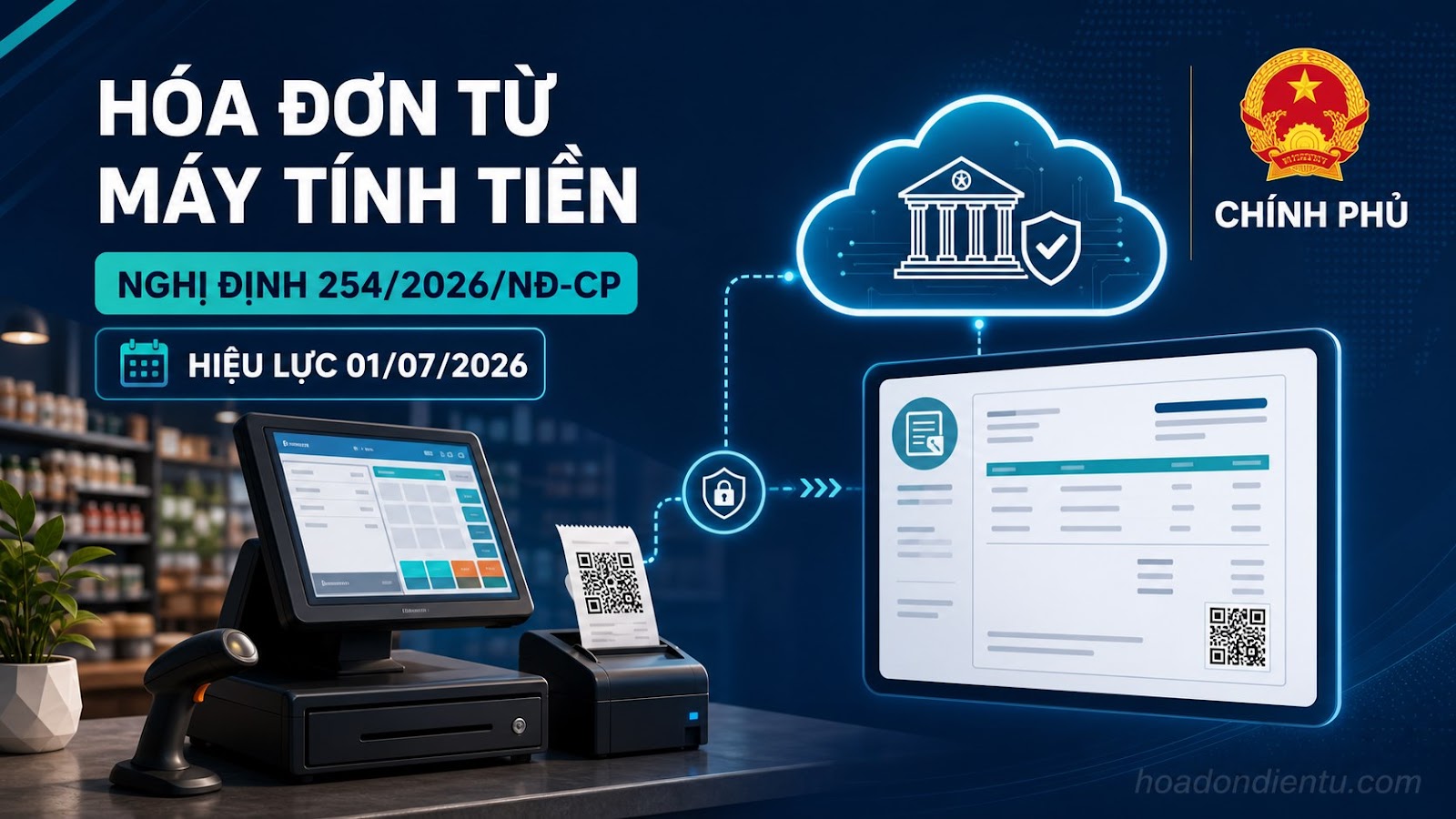 Hóa đơn điện tử từ máy tính tiền: Hướng dẫn 2026 Hóa đơn điện tử từ máy tính tiền: Hướng dẫn 2026