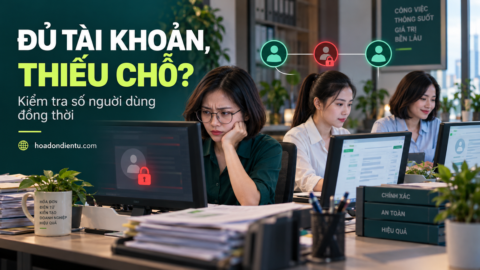 Đủ tài khoản, thiếu chỗ? — kiểm tra số người dùng đồng thời